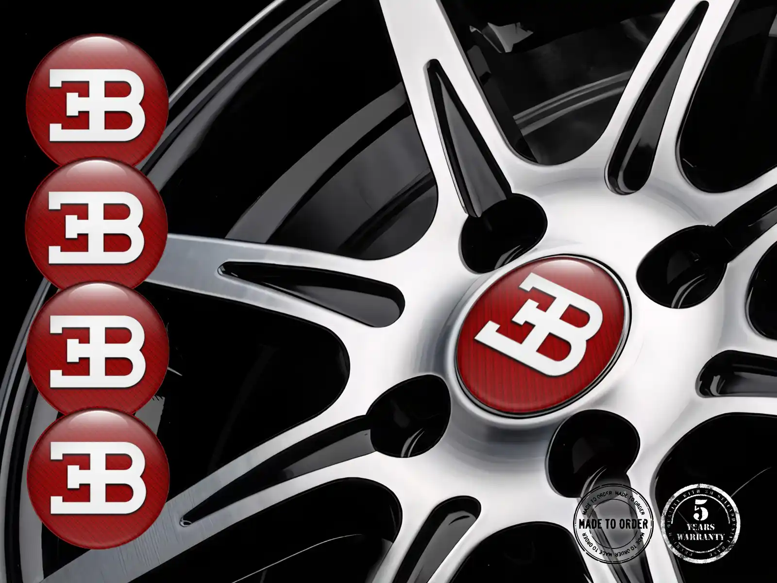 Bugatti Radplaketten Marke Radiant Momentum Stream